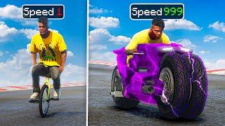 Upgrading SLOWEST to FASTEST Bikes In GTA 5!