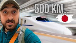 I took the fast train from the plane! (Bullet Train) - Japan! #178