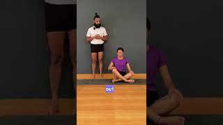 How to do Surya Yantrasana (Compass Pose ) | Iyengar Yoga | apyogaindia