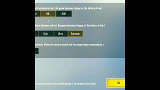 Enable HDR Graphic in Pubg mobile lite