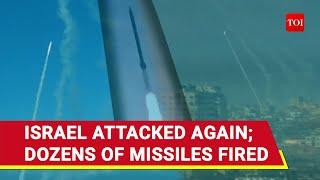 Huge New Missile Attack On Haifa, Other Israeli Areas; 100 Missiles Launched By Hezbollah Fighters