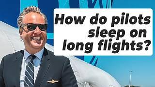 How do Pilots take breaks during 12 hr flights? @mylayoverlife