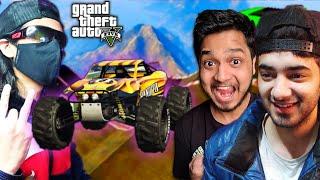 GTA 5 EXTREME SMALL CAR RACE - Himlands Gang Fun Time