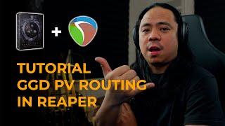 How to Route GGD PV in Reaper (English)