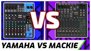 Yamaha MG10XU vs Mackie ProFX10v3+ | Audio Mixer Comparison