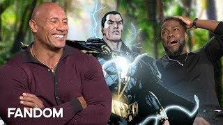 The Rock Pitches New Superhero for Black Adam - Jumanji The Next Level