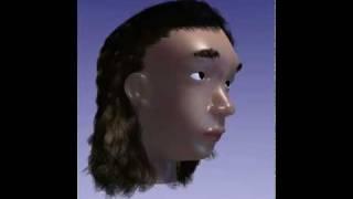 3D Head turning. SSS and hair.