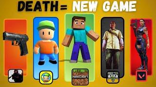 Minecraft But If I Die I Switch Games