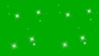 Shining Stars Animation Green Screen & Black Screen Background Effects HD video