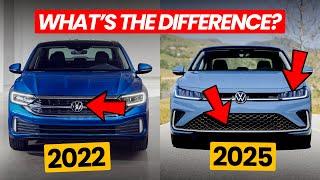 NEW VW Jetta 2025 vs 2022 | NEW Interior - Exterior Design