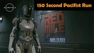 150 Second Red Mile Pacifist Run. No Weapons, Just Run!