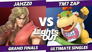 Lights Out GRAND FINALS - TM7_ZAP (Bowser Jr) Vs. Jahzz0 (Ken) Smash Ultimate - SSBU