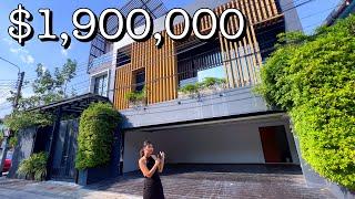 63,900,000 THB ($1,900,000) Futuristic Mansion for Sale in Bangkok, Thailand (2025)