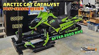 Arctic Cat Catalyst ZR R-XC 600 Post Season Review | What's Good? What Bad?