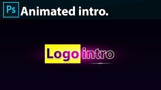 Photoshop Motion graphics Animation Tutorial | Creating Animated intro | Logo Animation video