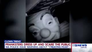 Clown Warning | 9 News Perth