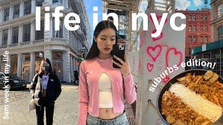 5am week in my life in nyc | simple days at home, cafes, shopping