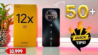 realme 12x 5G Tips & Tricks Air Gesture, Dynamic Button & All Features | Best 5G Mobile Under 11K