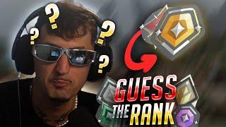 IST DAS RANK SYSTEM UNFAIR? - GUESS THE RANK IV! mit @Chefstrobel