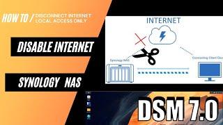 Disable Internet access on Synology – Enable Local Network Access Only