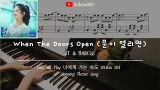 Love All Play OPENING THEME SONG (Piano Ver.) | JT & MARCUS - When The Doors Open (문이 열리면)