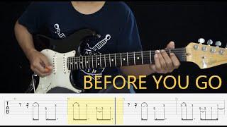 Before You Go - Lewis Capaldi - Electric Guitar Cover + Tabs