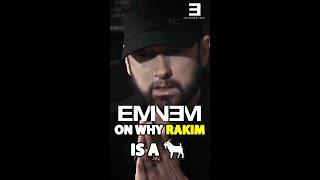 Eminem Explains Why RAKIM Is A GOAT