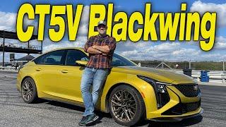 The New Cadillac Blackwing With Precision Pack Is the Best Sport Sedan On Sale - TheSmokingTire