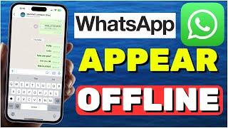 How To Appear Offline On WhatsApp (Even When Online) [2024]