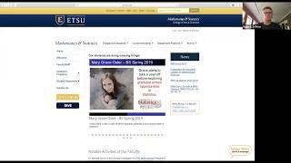 ETSU's Department of Mathematics and Statistics