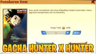 GAS GACHA EVENT HUNTER X HUNTER - BUTUH BERAPA DIAMOND UNTUK 1 SKIN? MOBILE LEGENDS