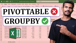 GROUPBY Function in Excel