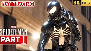 SPIDER-MAN 2 Venom Symbiote Suit Walkthrough Gameplay Part 1 [4K60FPS HDR RAY TRACING] No Commentary