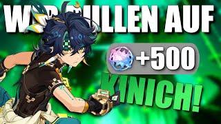 ÜBER 500 BRUTALE PULLS AUF KINICH und RAIDEN!? War nur spaß hab geweint lol I Genshin Impact