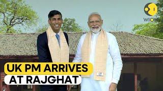 G20 Summit 2023: UK PM Rishi Sunak arrives at Delhi's Rajghat | WION Originals
