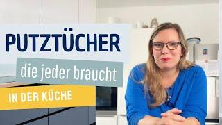 Putztücher, die jeder in der Küche braucht