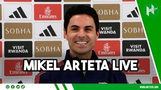 LIVE | Mikel Arteta ahead of Arsenal's Carabao Cup clash against Newcastle