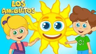 Sol Solecito Caliéntame un Poquito | Sol Solecito Luna Lunera Cancion Infantil | Los Amiguitos