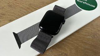 41mm Graphite Milanese Loop & Apple Watch Series 9 Midnight