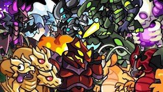 Dragons of summoners greed take on Evil summoner | summoner's greed