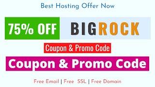 75% OFF BigRock Coupon Code In July 2024