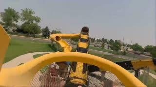 Mile High Flyer! Water Coaster at Water World in Denver! Full Ride POV