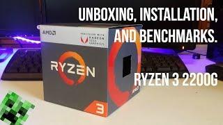 Ryzen 3 2200G Unboxing/Installation/Benchmarks