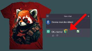 Optimiser votre business Print on Demand avec Chat GPT sur Redbubble, Spreadshirt.