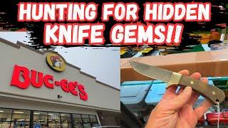 HUNTING FOR HIDDEN KNIFE GEMS in Pawn Shops and Antique Stores!