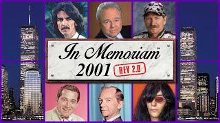 In Memoriam 2001: Famous Faces We Lost in 2001