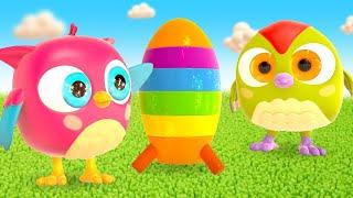 Learn colors with Peck Peck the Woodpecker - Cartoons for babies & videos for kids