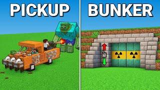 15+ APOCALYPSE Build Hacks In Minecraft!