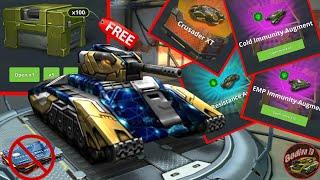 Tanki online free containers - How to get free containers - 100x free container opening - No Hack!!!