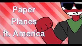 Paper Planes | Countryhumans Animation Meme | loop